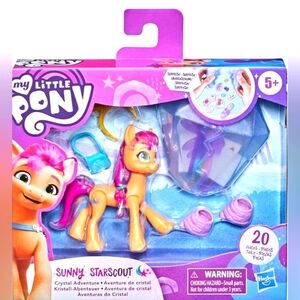 My Little Pony: A New Generation Movie Crystal Adventure Sunny Starscout, NIB